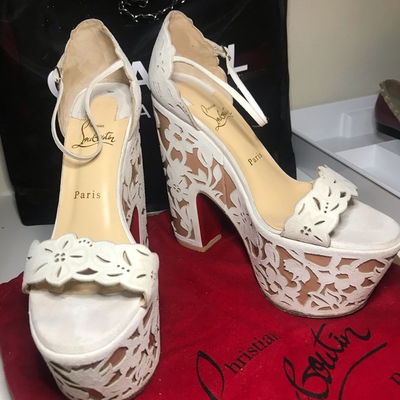 Christian Louboutin Platform sandals - Picture 1 of 6